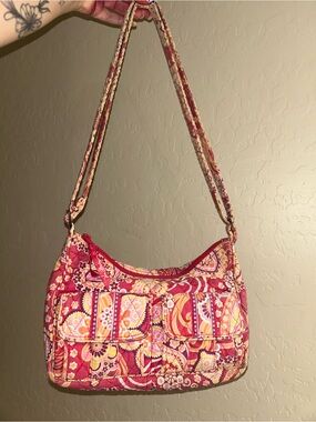 Vera Bradley Raspberry Fizz Libby bag